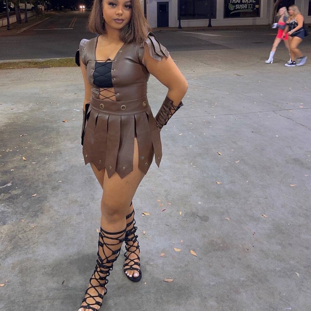 3 piece customized Gladiator warrior costume